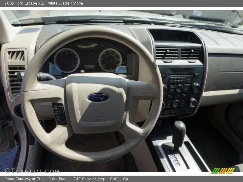 White Suede / Stone 2009 Ford Escape XLS