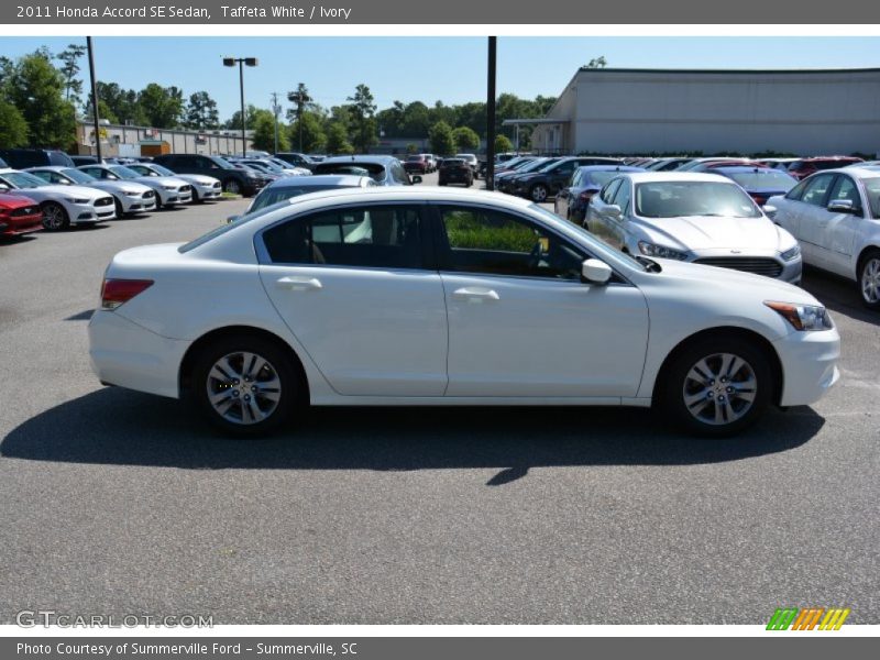 Taffeta White / Ivory 2011 Honda Accord SE Sedan