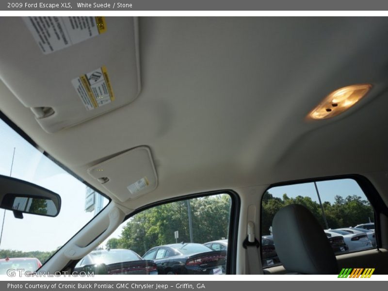 White Suede / Stone 2009 Ford Escape XLS