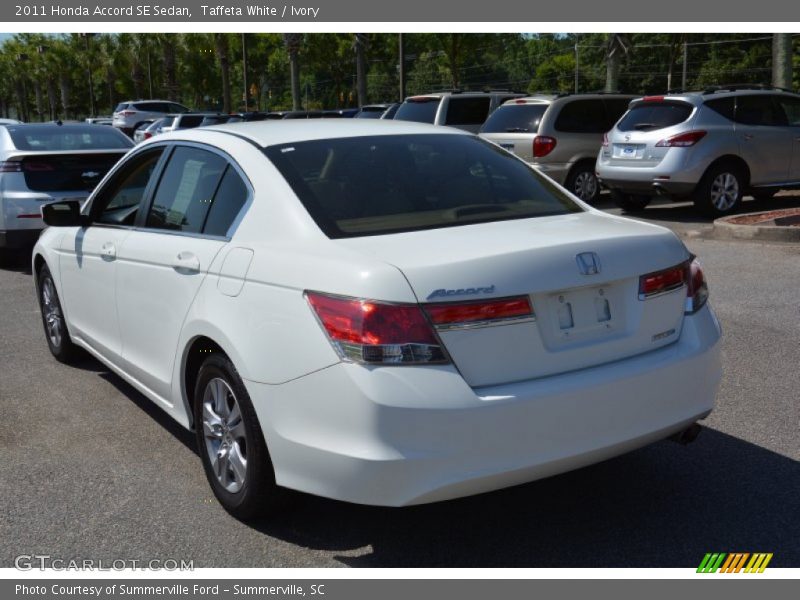 Taffeta White / Ivory 2011 Honda Accord SE Sedan