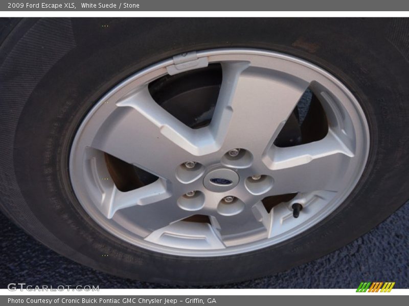 White Suede / Stone 2009 Ford Escape XLS