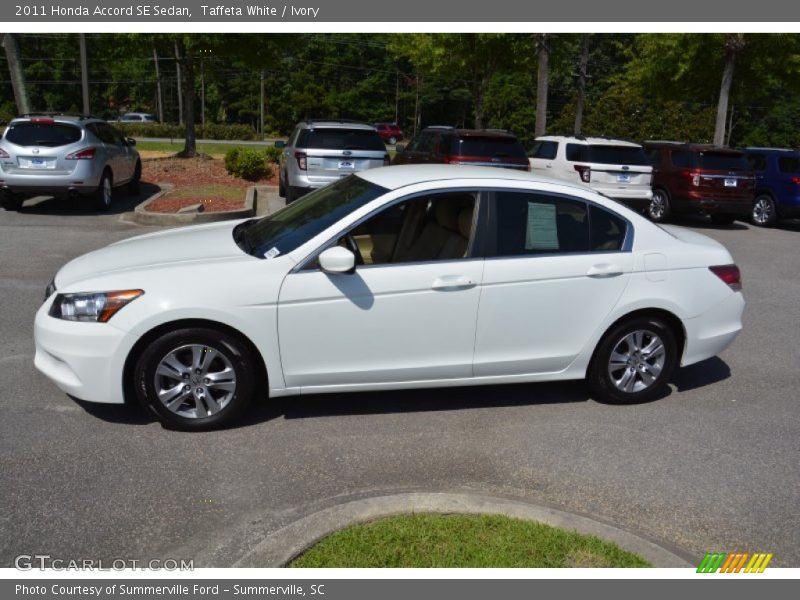 Taffeta White / Ivory 2011 Honda Accord SE Sedan