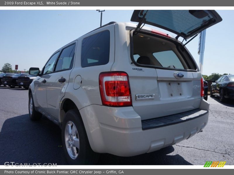 White Suede / Stone 2009 Ford Escape XLS