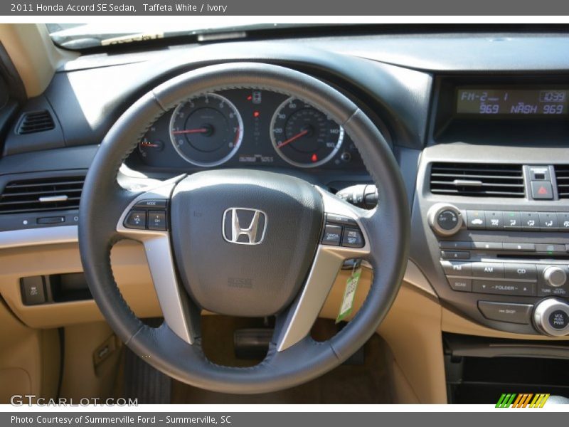 Taffeta White / Ivory 2011 Honda Accord SE Sedan