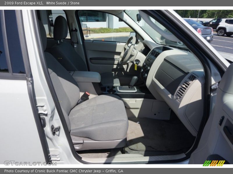 White Suede / Stone 2009 Ford Escape XLS