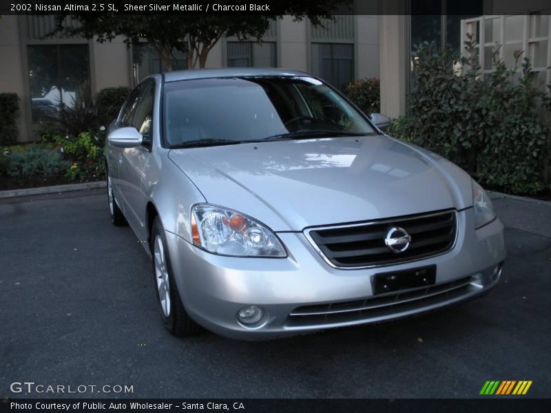 Sheer Silver Metallic / Charcoal Black 2002 Nissan Altima 2.5 SL