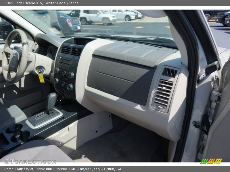 White Suede / Stone 2009 Ford Escape XLS