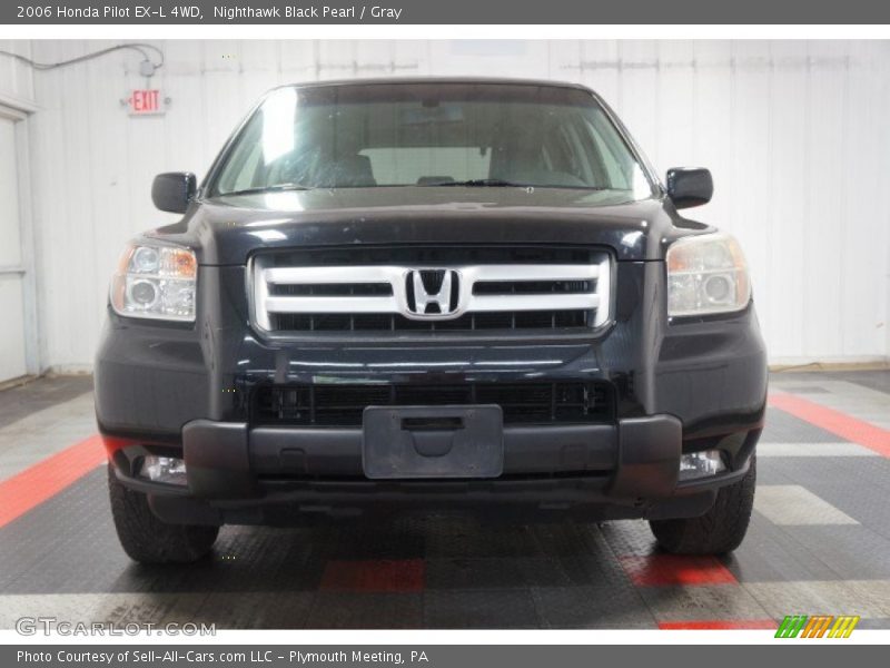 Nighthawk Black Pearl / Gray 2006 Honda Pilot EX-L 4WD