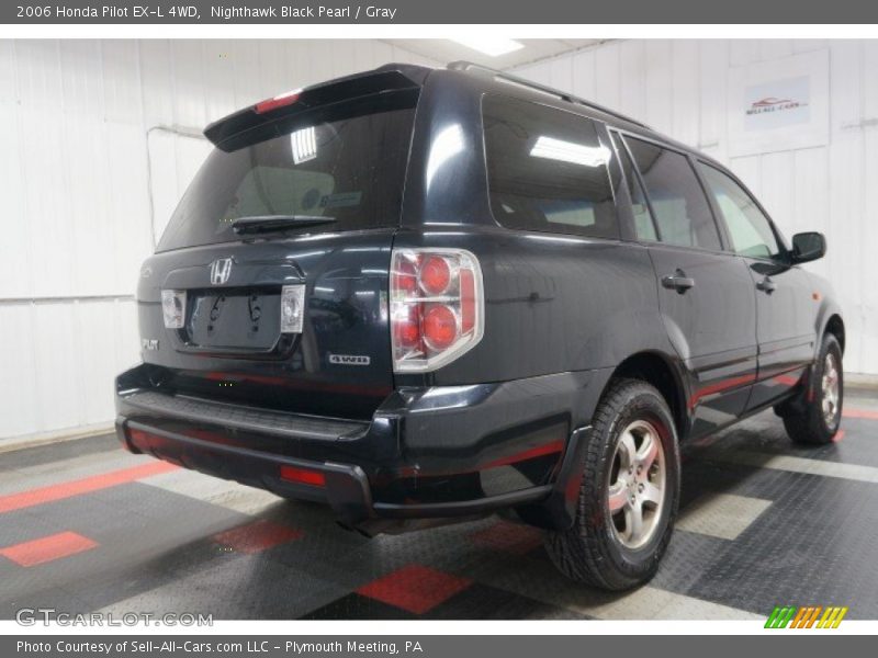 Nighthawk Black Pearl / Gray 2006 Honda Pilot EX-L 4WD