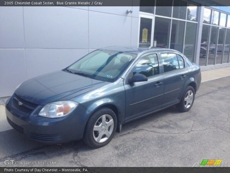 Blue Granite Metallic / Gray 2005 Chevrolet Cobalt Sedan