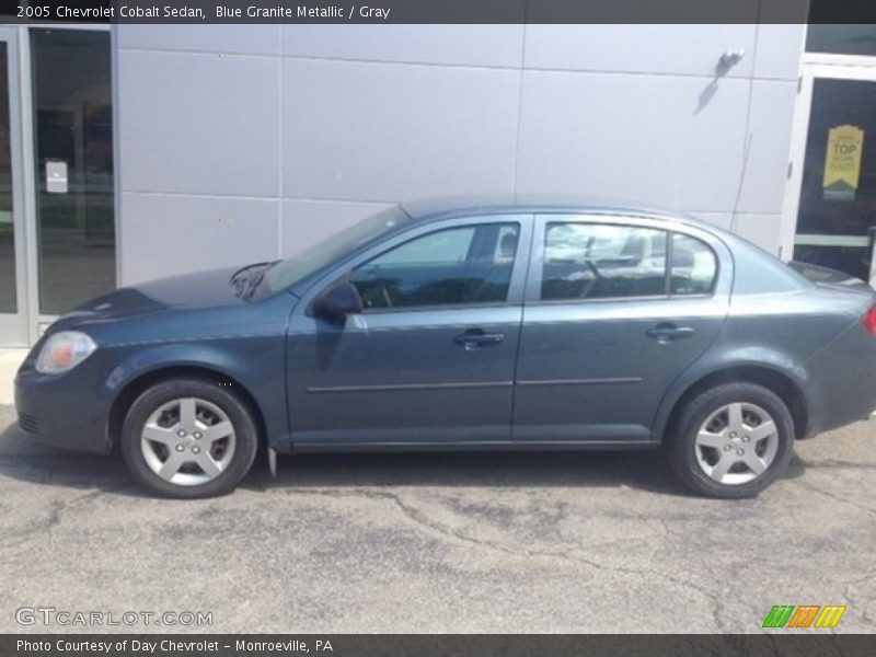Blue Granite Metallic / Gray 2005 Chevrolet Cobalt Sedan