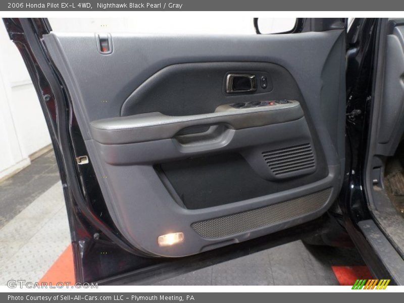 Nighthawk Black Pearl / Gray 2006 Honda Pilot EX-L 4WD