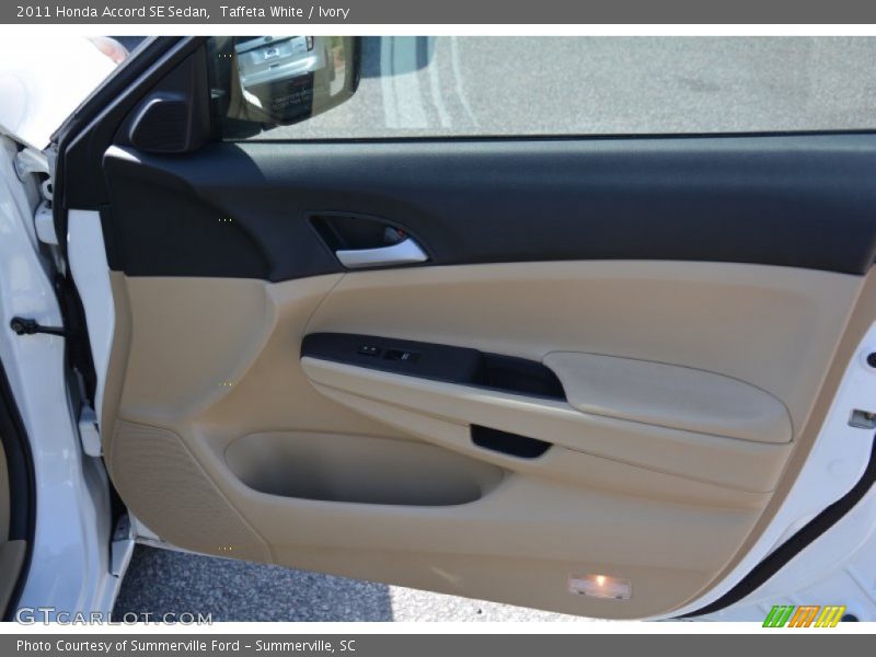 Taffeta White / Ivory 2011 Honda Accord SE Sedan