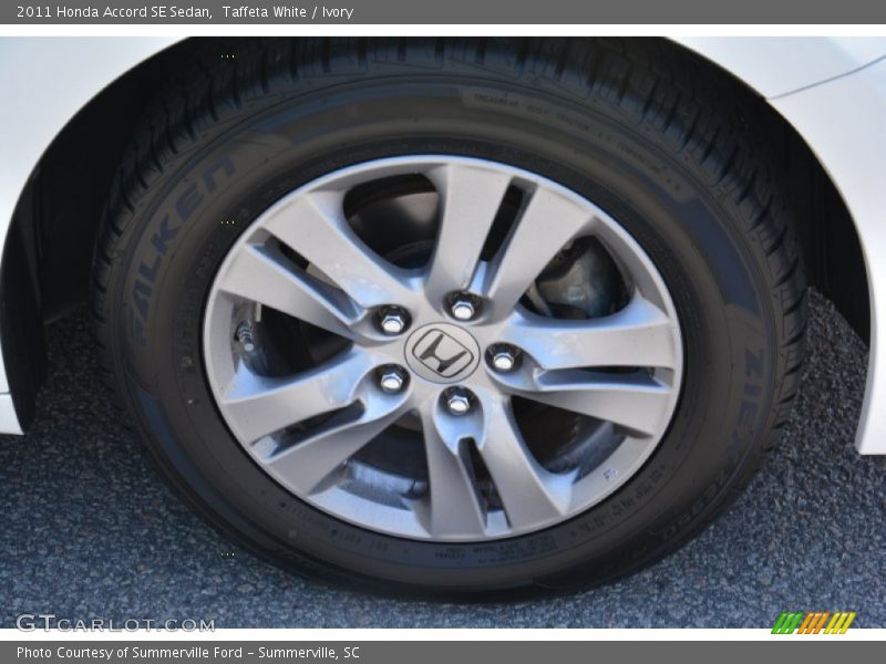 Taffeta White / Ivory 2011 Honda Accord SE Sedan