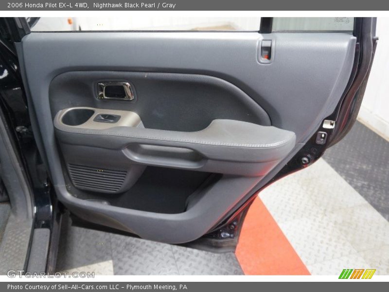 Nighthawk Black Pearl / Gray 2006 Honda Pilot EX-L 4WD