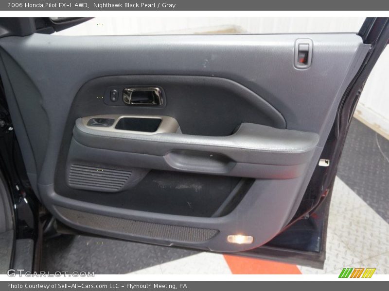 Nighthawk Black Pearl / Gray 2006 Honda Pilot EX-L 4WD