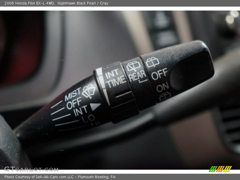 Nighthawk Black Pearl / Gray 2006 Honda Pilot EX-L 4WD