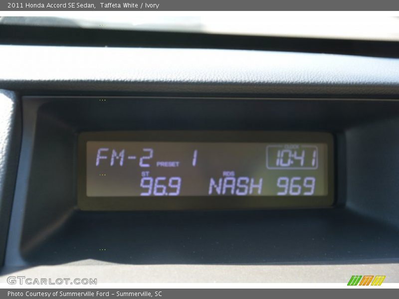 Taffeta White / Ivory 2011 Honda Accord SE Sedan