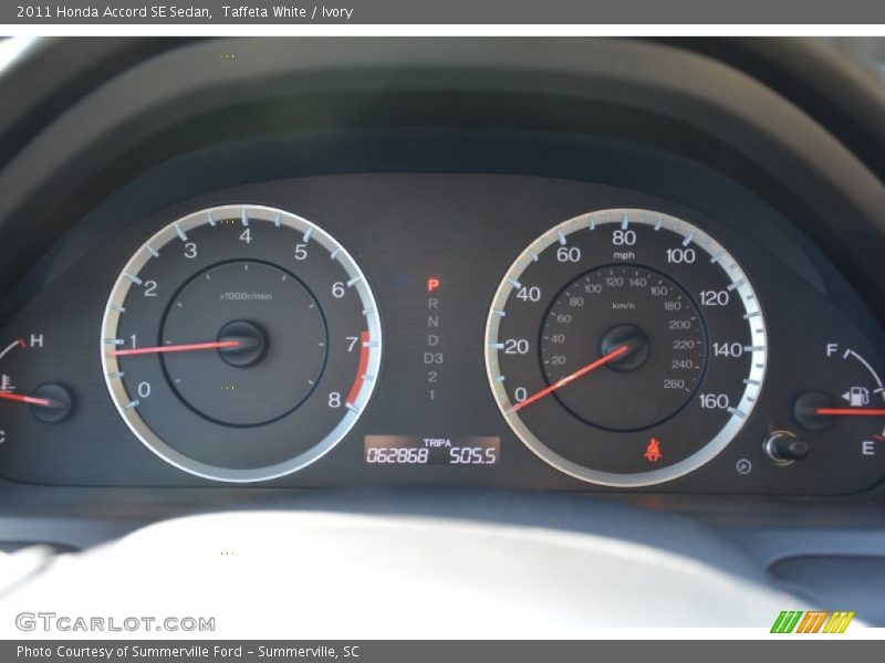 Taffeta White / Ivory 2011 Honda Accord SE Sedan