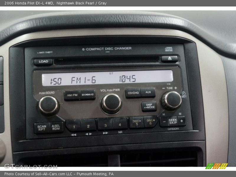 Nighthawk Black Pearl / Gray 2006 Honda Pilot EX-L 4WD