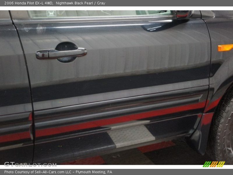 Nighthawk Black Pearl / Gray 2006 Honda Pilot EX-L 4WD