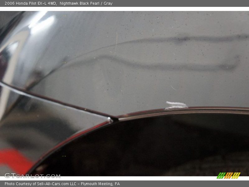 Nighthawk Black Pearl / Gray 2006 Honda Pilot EX-L 4WD