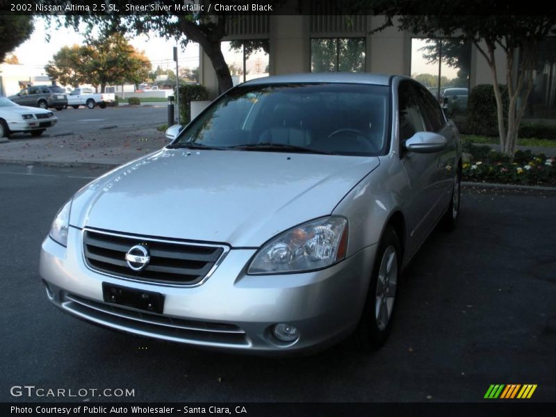 Sheer Silver Metallic / Charcoal Black 2002 Nissan Altima 2.5 SL