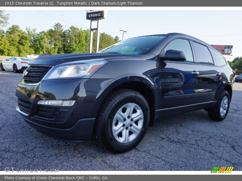 Tungsten Metallic / Dark Titanium/Light Titanium 2015 Chevrolet Traverse LS