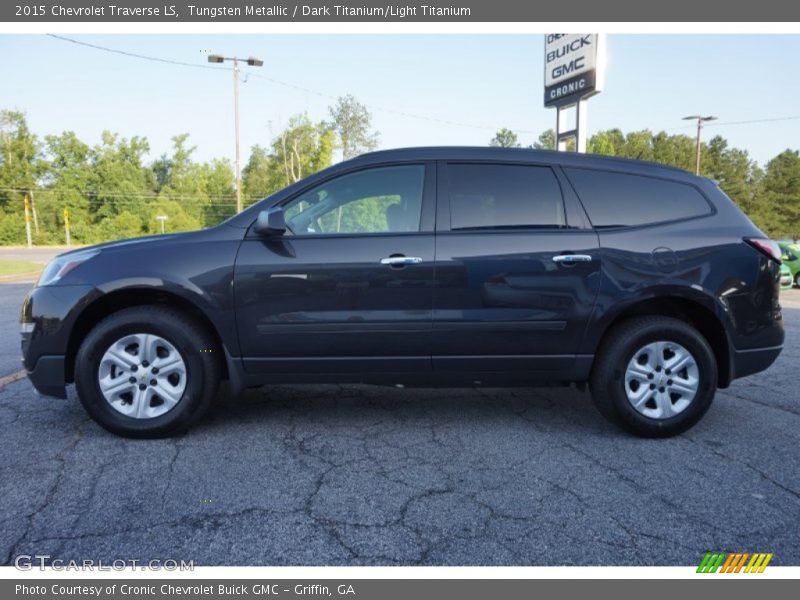 Tungsten Metallic / Dark Titanium/Light Titanium 2015 Chevrolet Traverse LS