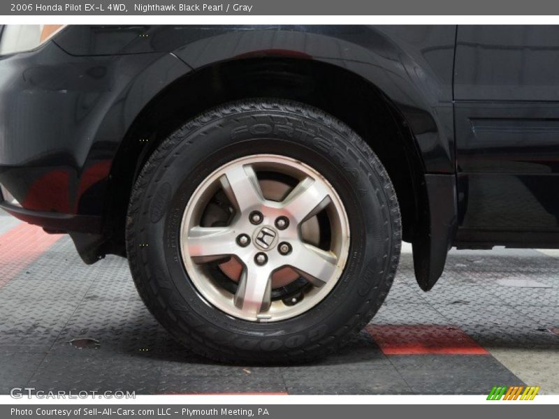 Nighthawk Black Pearl / Gray 2006 Honda Pilot EX-L 4WD