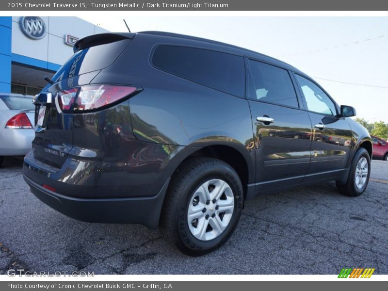 Tungsten Metallic / Dark Titanium/Light Titanium 2015 Chevrolet Traverse LS