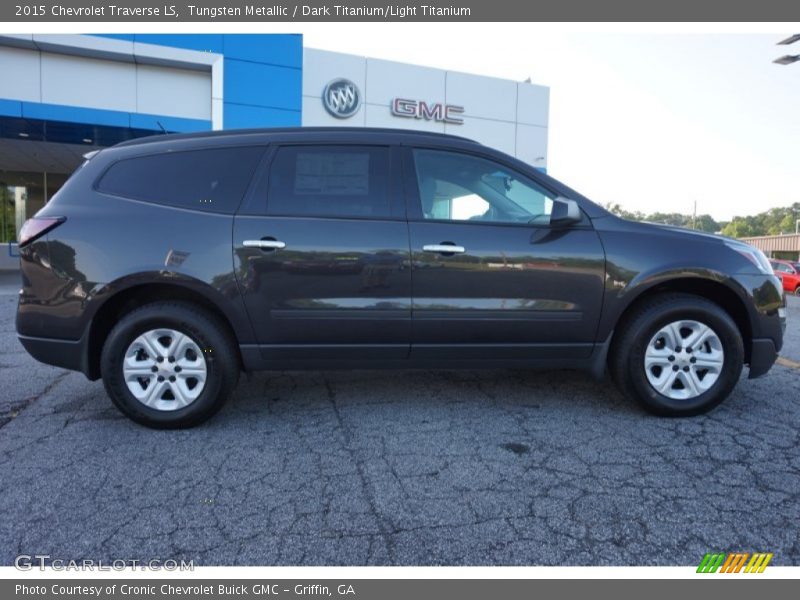 Tungsten Metallic / Dark Titanium/Light Titanium 2015 Chevrolet Traverse LS