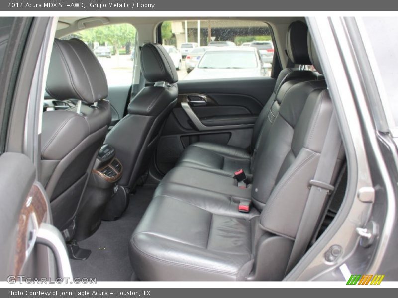 Grigio Metallic / Ebony 2012 Acura MDX SH-AWD