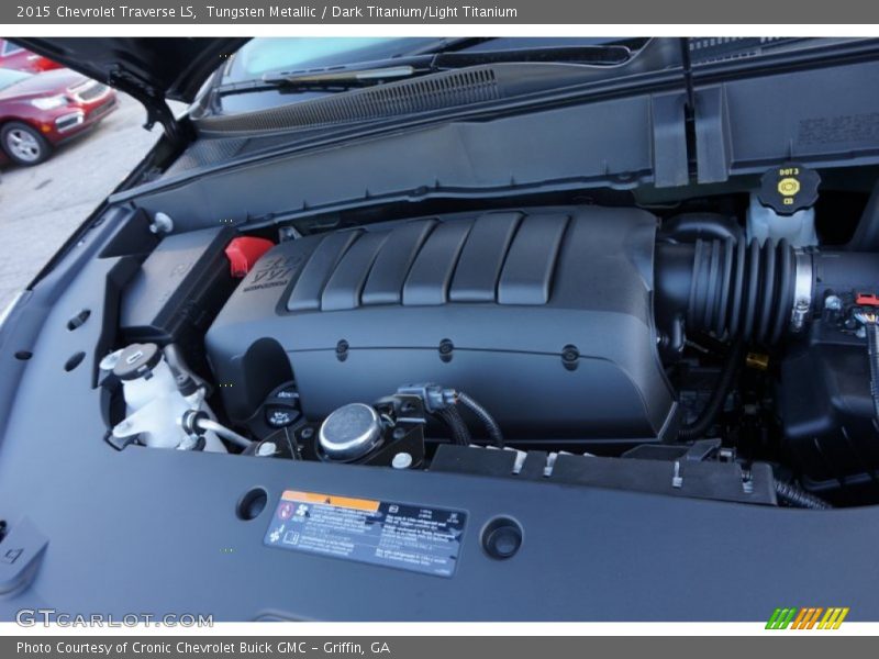 Tungsten Metallic / Dark Titanium/Light Titanium 2015 Chevrolet Traverse LS