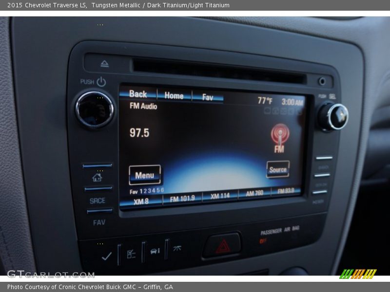 Tungsten Metallic / Dark Titanium/Light Titanium 2015 Chevrolet Traverse LS