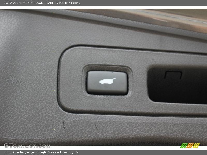Grigio Metallic / Ebony 2012 Acura MDX SH-AWD
