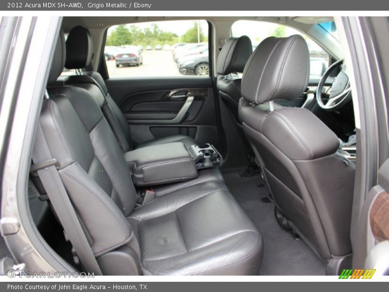 Grigio Metallic / Ebony 2012 Acura MDX SH-AWD