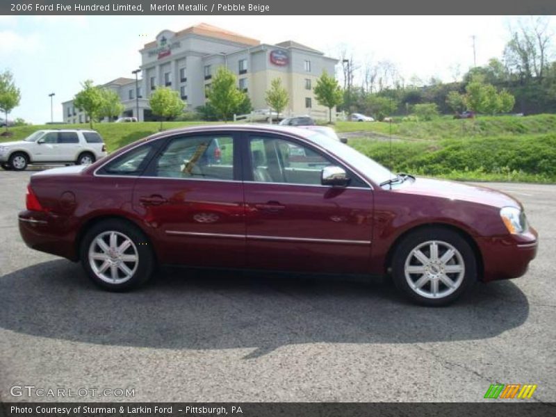 Merlot Metallic / Pebble Beige 2006 Ford Five Hundred Limited