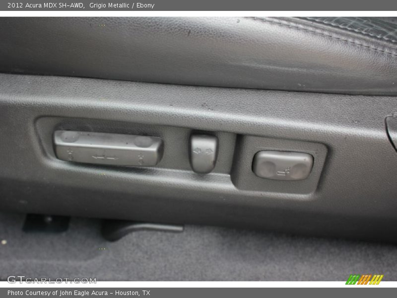 Grigio Metallic / Ebony 2012 Acura MDX SH-AWD