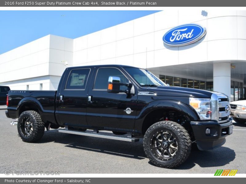  2016 F250 Super Duty Platinum Crew Cab 4x4 Shadow Black