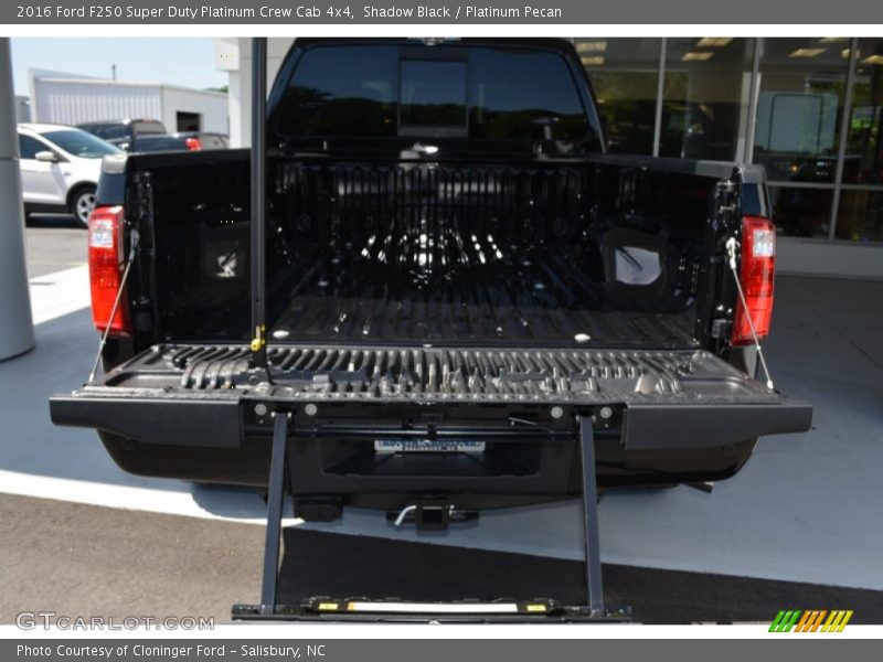 Shadow Black / Platinum Pecan 2016 Ford F250 Super Duty Platinum Crew Cab 4x4
