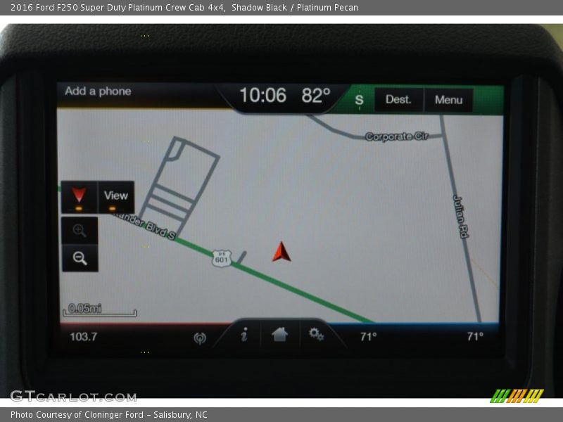 Shadow Black / Platinum Pecan 2016 Ford F250 Super Duty Platinum Crew Cab 4x4