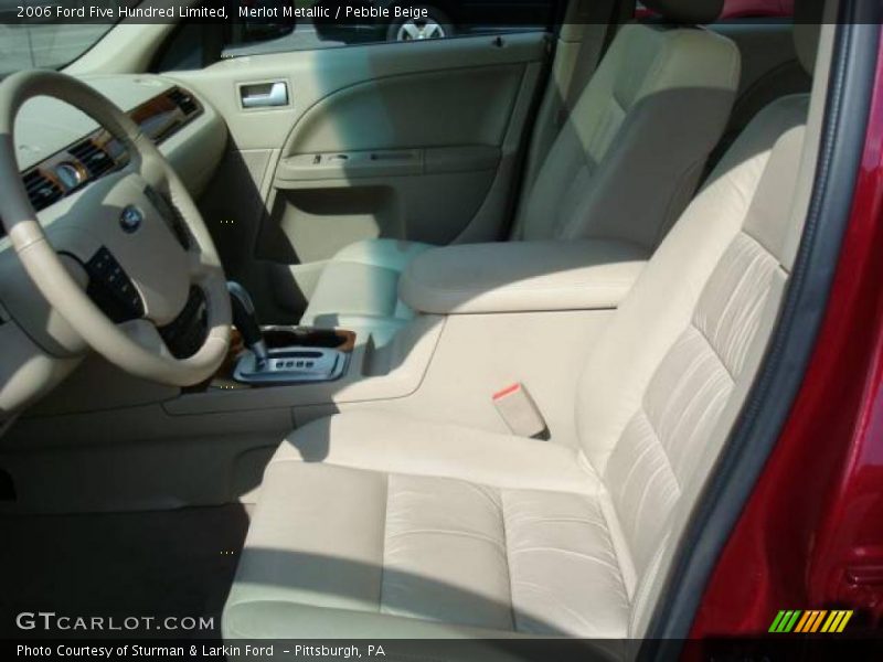Merlot Metallic / Pebble Beige 2006 Ford Five Hundred Limited