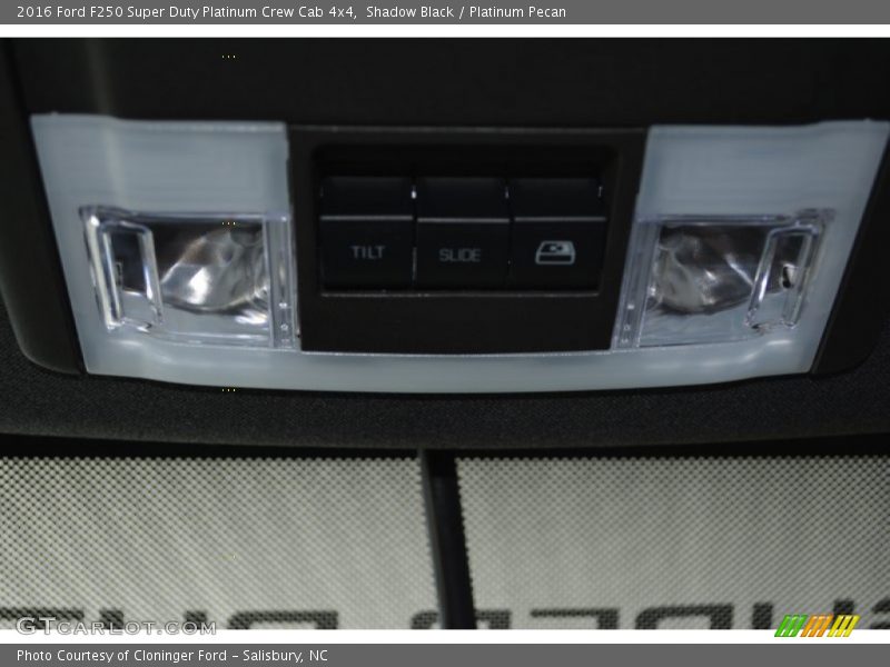Shadow Black / Platinum Pecan 2016 Ford F250 Super Duty Platinum Crew Cab 4x4