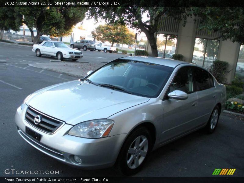 Sheer Silver Metallic / Charcoal Black 2002 Nissan Altima 2.5 SL