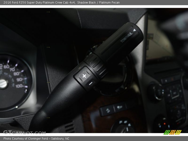 Shadow Black / Platinum Pecan 2016 Ford F250 Super Duty Platinum Crew Cab 4x4