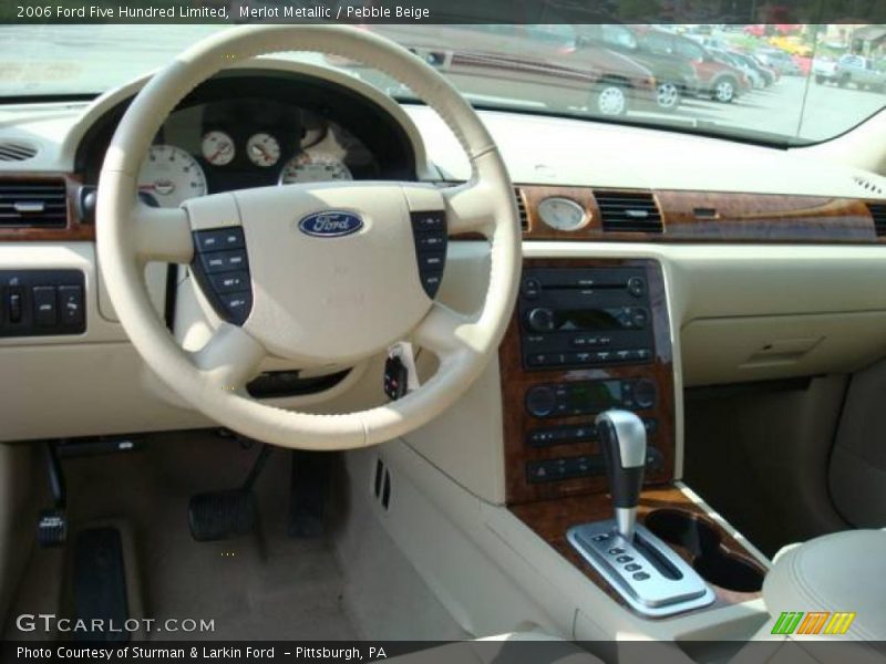 Merlot Metallic / Pebble Beige 2006 Ford Five Hundred Limited