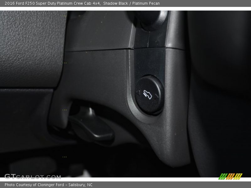 Shadow Black / Platinum Pecan 2016 Ford F250 Super Duty Platinum Crew Cab 4x4