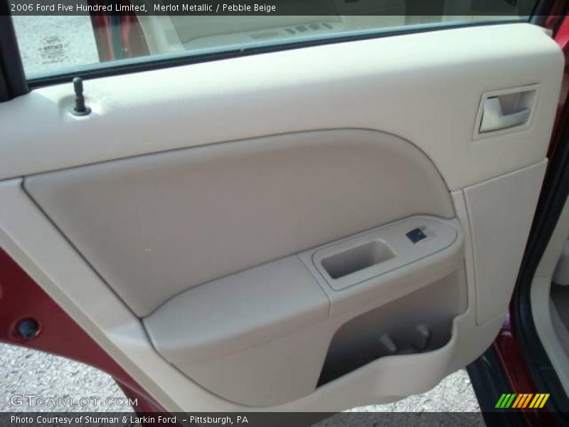 Merlot Metallic / Pebble Beige 2006 Ford Five Hundred Limited