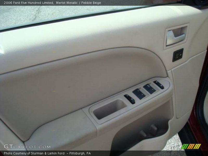 Merlot Metallic / Pebble Beige 2006 Ford Five Hundred Limited